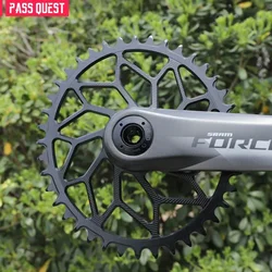 PASS QUEST 8-Bolt Direct Mount Narrow Wide Chainring Force RED XO XX SL 3mm Offset Gravel Road Bike AXS OVAL 28T- 44T