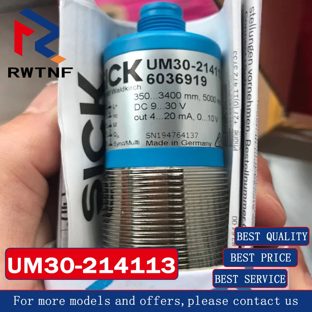 Brand New Genuine UM30-214113 SICK Ultrasonic sensor,100% original warehouse stock