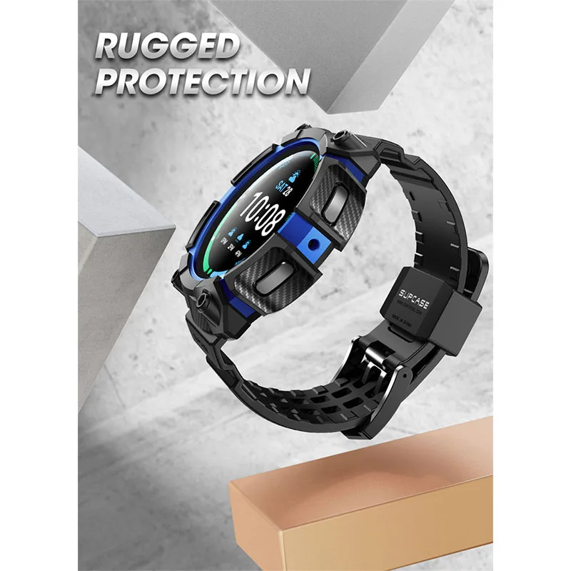 SUPCASE do Samsung Galaxy Watch 5 Pro Case 45mm (2022) UB Pro wytrzymały futerał ochronny z paskiem do zegarka Galaxy 5 Pro