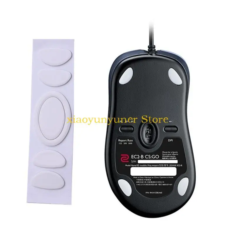 P9JB Mouse Skate Sticker Bulat Lengkap Mouse Mouse For For Zowie EC1-B EC2-B Mouse
