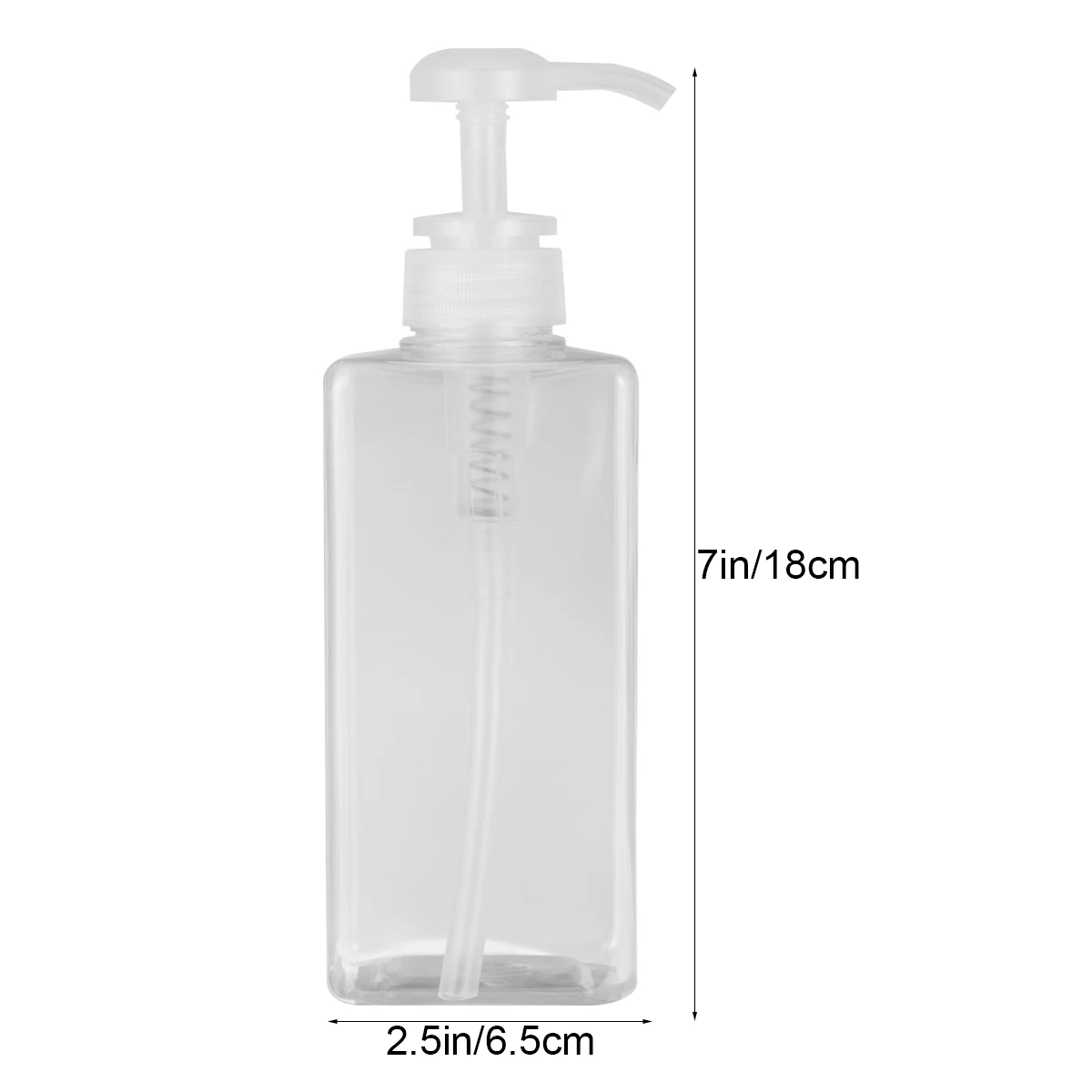 

2Pcs 600Ml Travel Lotion Bottles Leakproof Plastic Pump Dispensers for Cosmetics Toiletries Skincare At Home Or on The Go -