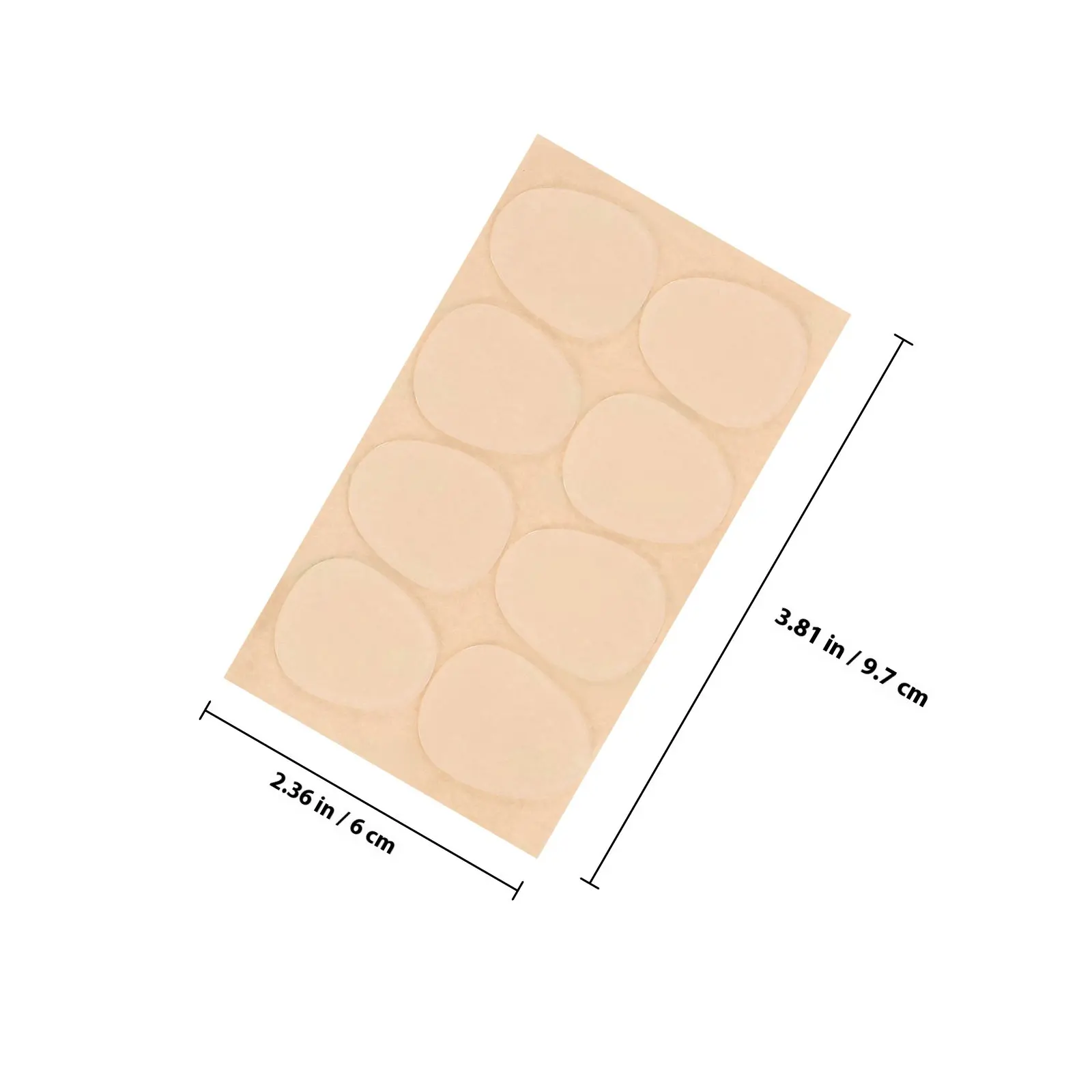 Durable Silicone Saxophone Pad Cushion Patch Compact Size High Performance Better Sound Quality Easy Installation