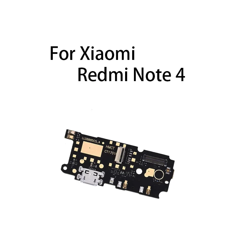 Gefenis USB Charging Port Board Flex Cable Connector For Xiaomi Redmi Note 4