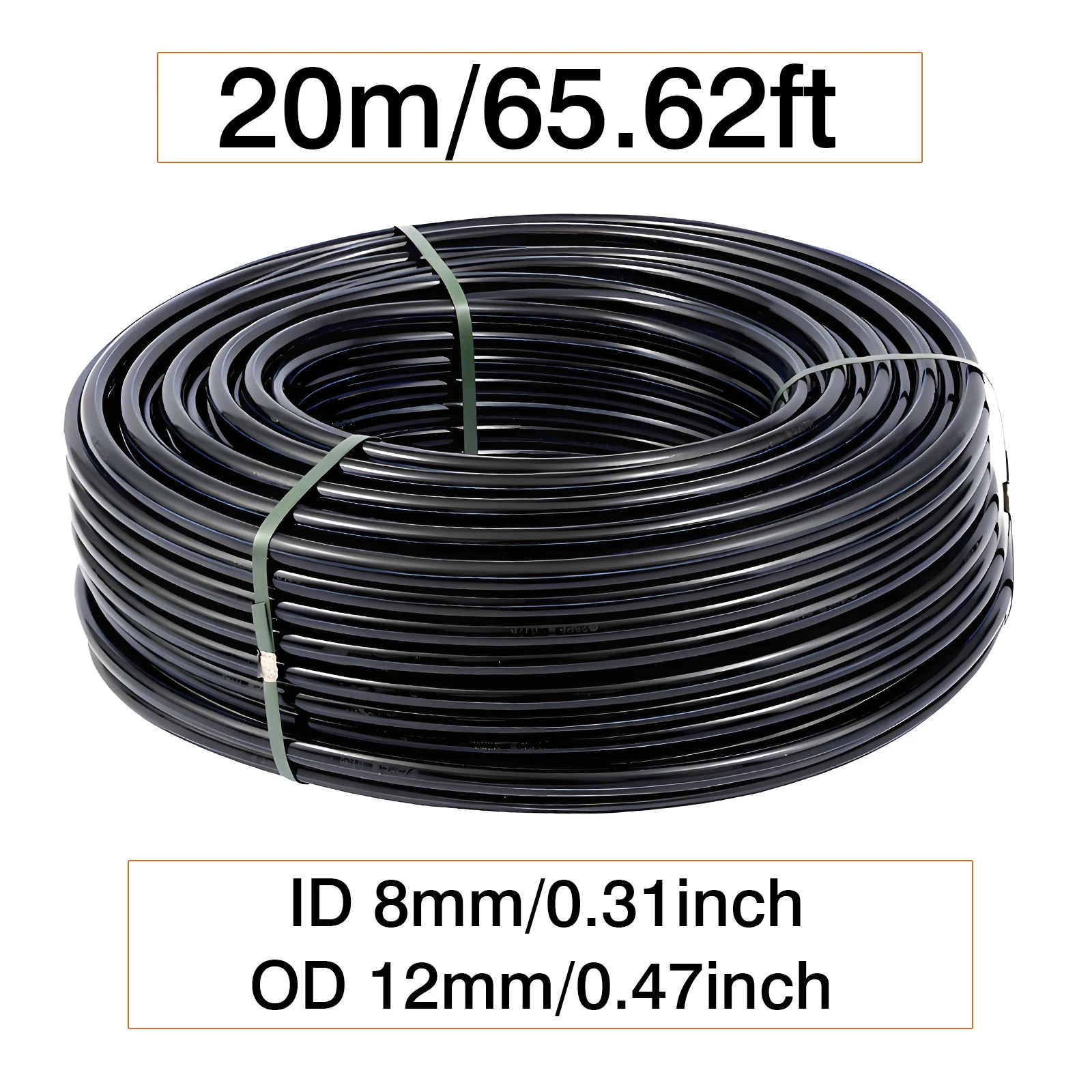 

8/12mm PVC Capillary Water-Saving Drip Irrigation Plastic Pipe Agricultural Flower Irrigation Hose Orchard Agricultural Spray