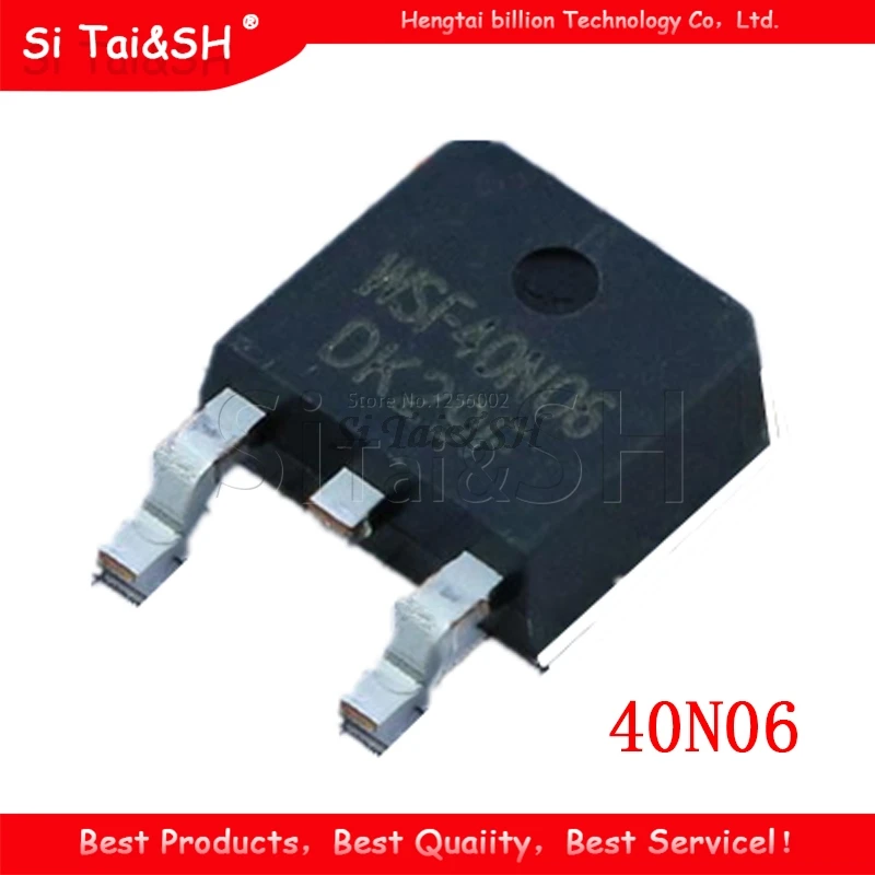 10 шт SUD40N06-25L TO-252 40N06 TO252 SUD40N06 40N06-25L