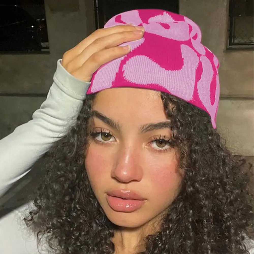 

Fashion Stretch MEA Culpa Beanies Hat with Rhinestone Knitted Soft Slouchy Cap Warm Hip-hop Hat for Women Men