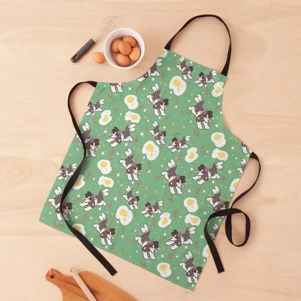 

Scwambledeggs Pattern Apron Kitchen Utensils Barista Kitchen Tools innovative kitchen and home items Apron
