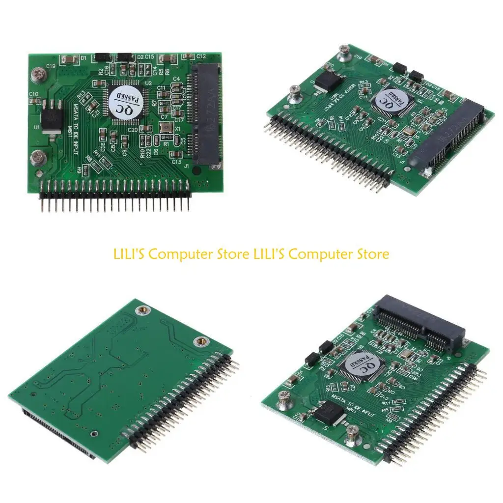 

A52B Laptop MSATA to IDE Adapter, 2.5 Inch Serial MSATA HDD Hard Disk Drive or SSD