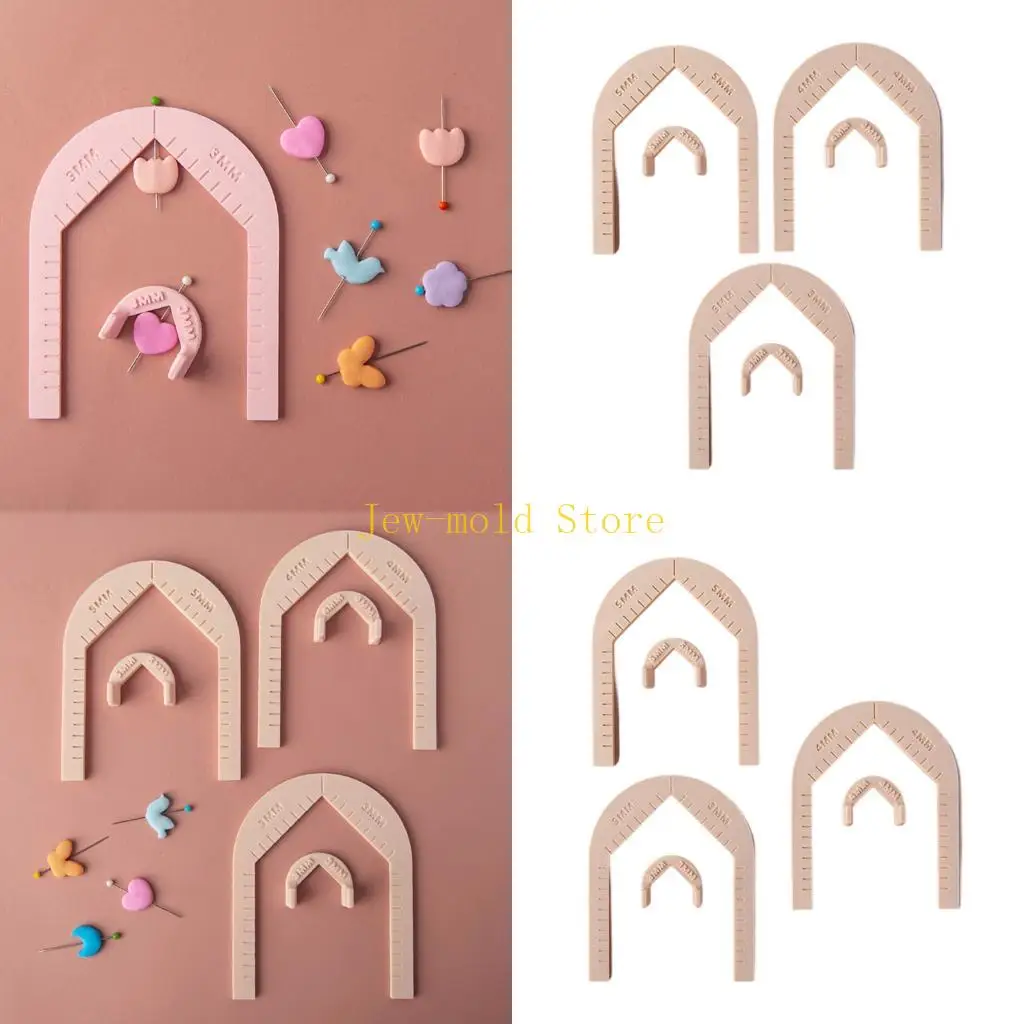 

C71B Multipurpose PLA Positioning Tool for Earring Drilling and Jewelry Designs