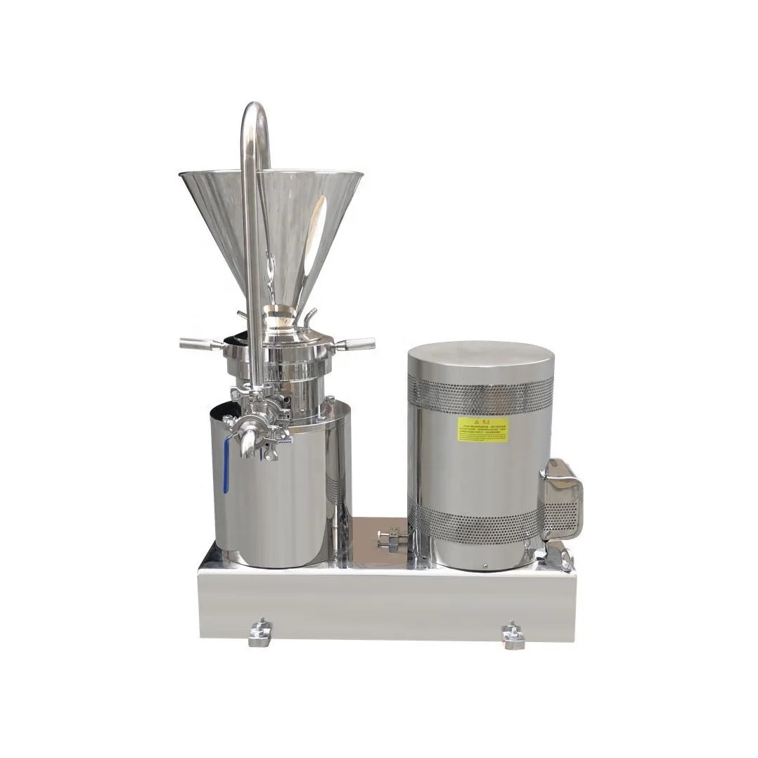 Food grade almond milk colloid mill Seafood sauce peanut butter making machine