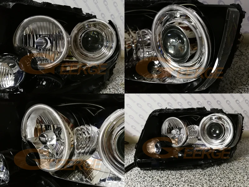For JEEP GRAND CHEROKEE 2011 2012 2013 Excellent Ultra Bright CCFL Angel Eyes Halo Rings Kit Car Accessories