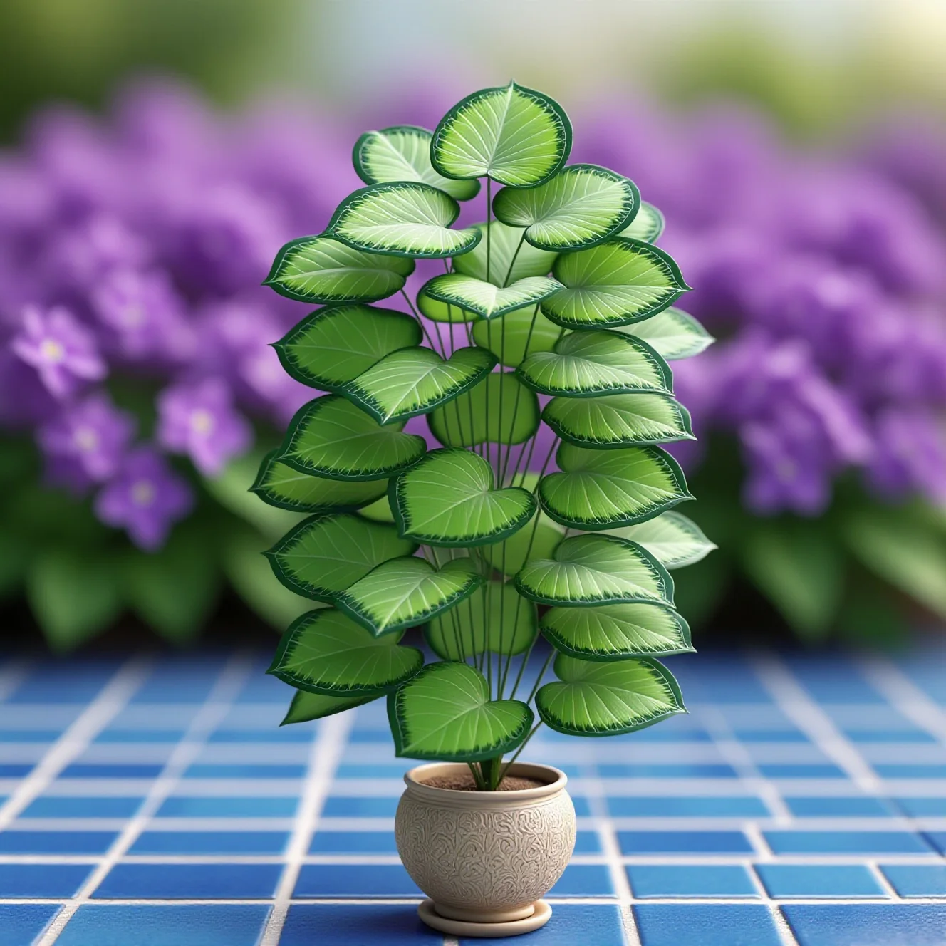 Folha de kiwi artificial palmeira 24 folhas para decoração de casamento foto pano de fundo decoração de festa de jardim folhagem falsa