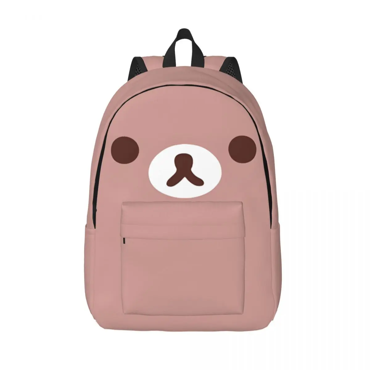 Versatile Korilakkuma Bear Face Schoolbag Outdoor Multi Compartment Sanrio Children Laptop Bag Back To School Gift