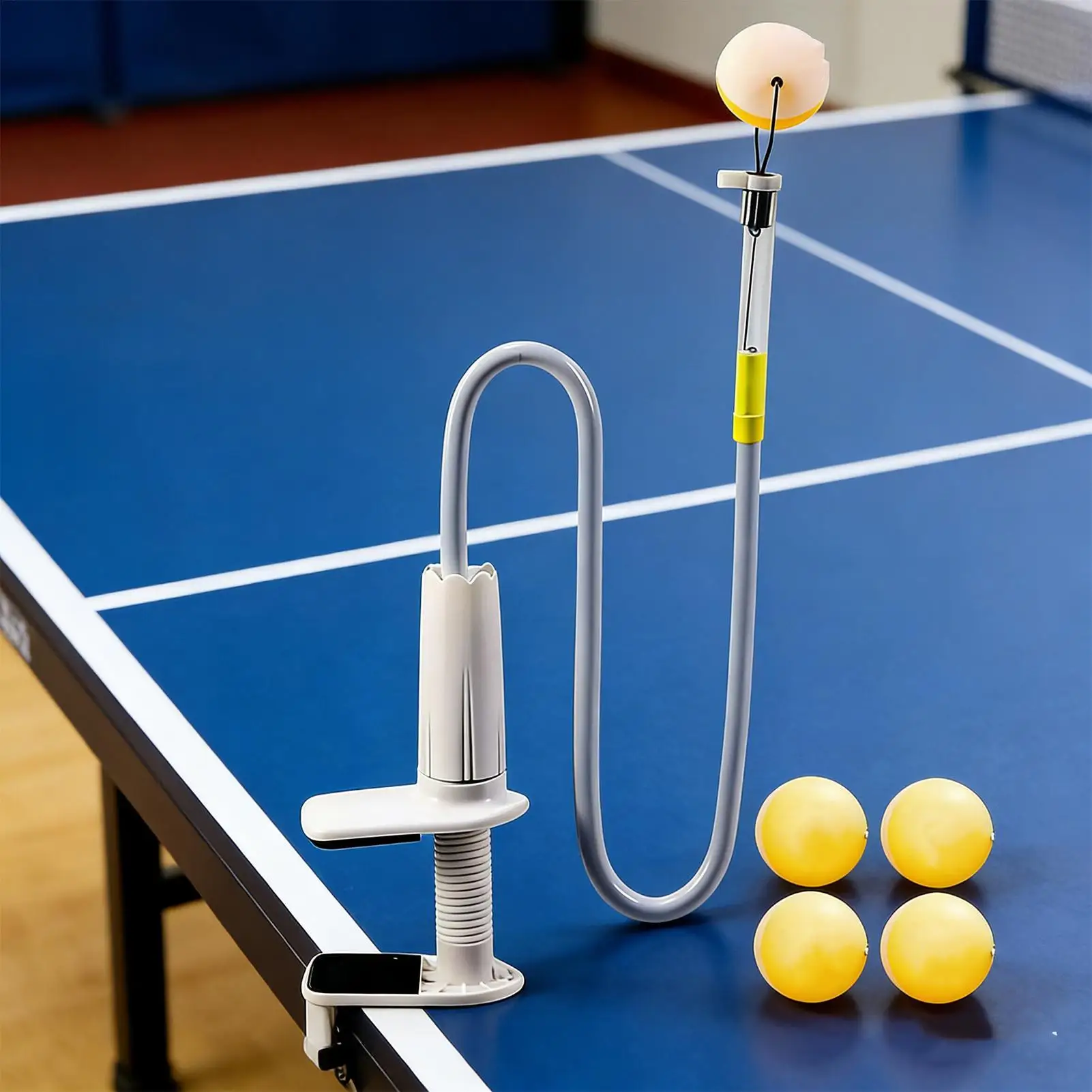 Portable Table Tennis Training Robot  Automatic Ball Launcher Trainer Home Practice Aid for Beginners Kids Adults, Men Women