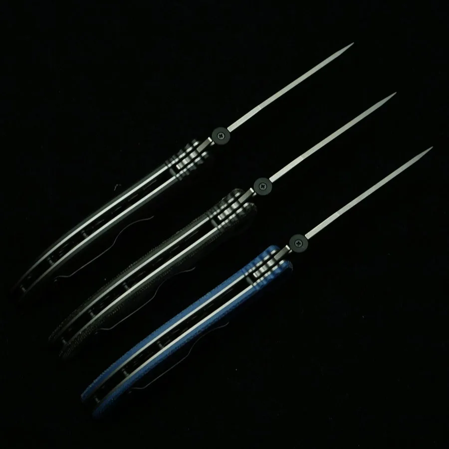 2025 جديد إيمرسون شهم جيم ريال 14c28 شفرة G10 الصلب مقبض النحاس طوقا التخييم الصيد الصيد EDC أداة سكين للفرد