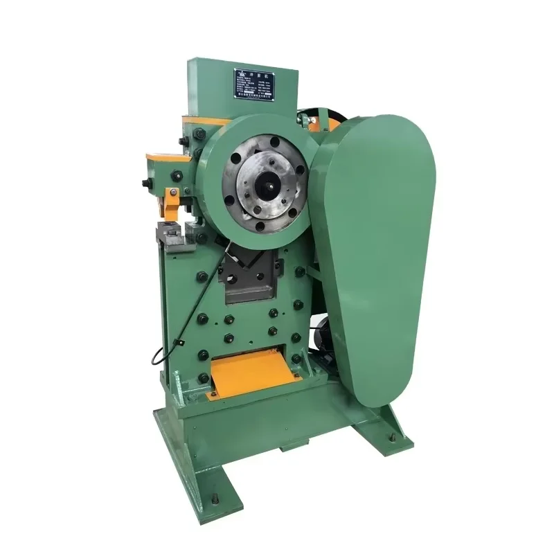High-Power 2200W Small Multifunctional Punching Shearing Machine Angle Iron Channel Steel Cutting Tool for Rubber Product Making