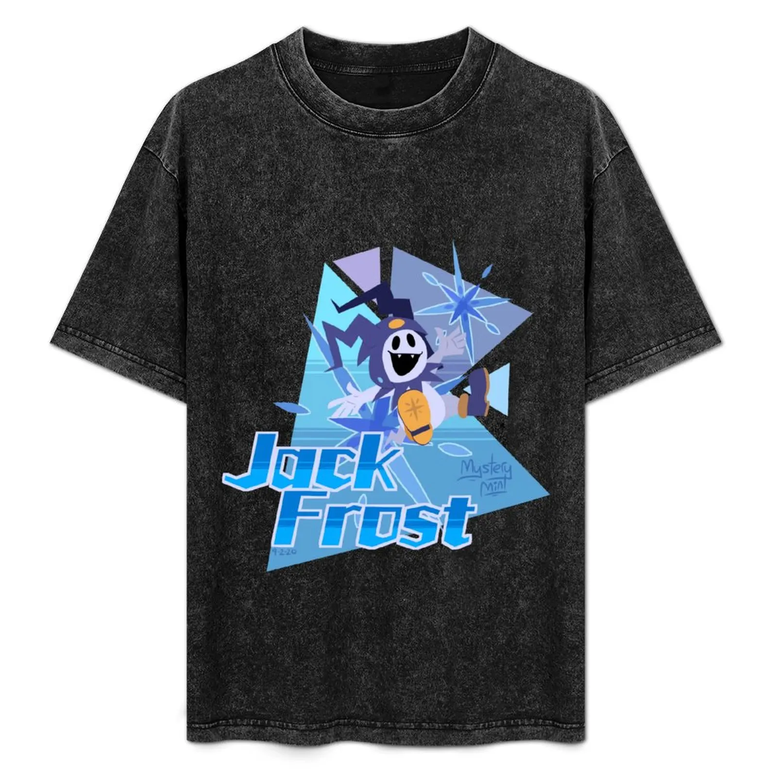 

Jack Frost T-Shirt Basic Simple Design Short Sleeve Shirt