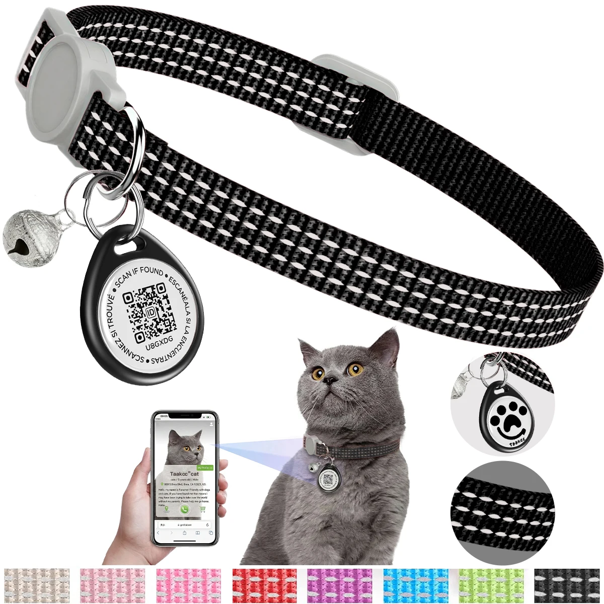 Cat Collar With Ant…