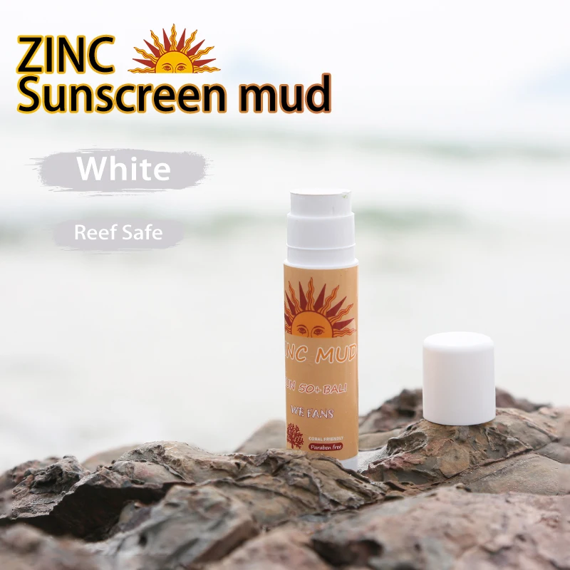 Sunscreen Cream Mud Stick Protector Pure Natural Summer Skin Protection Environmental Protect For Surf Diving Water Sports Spf50