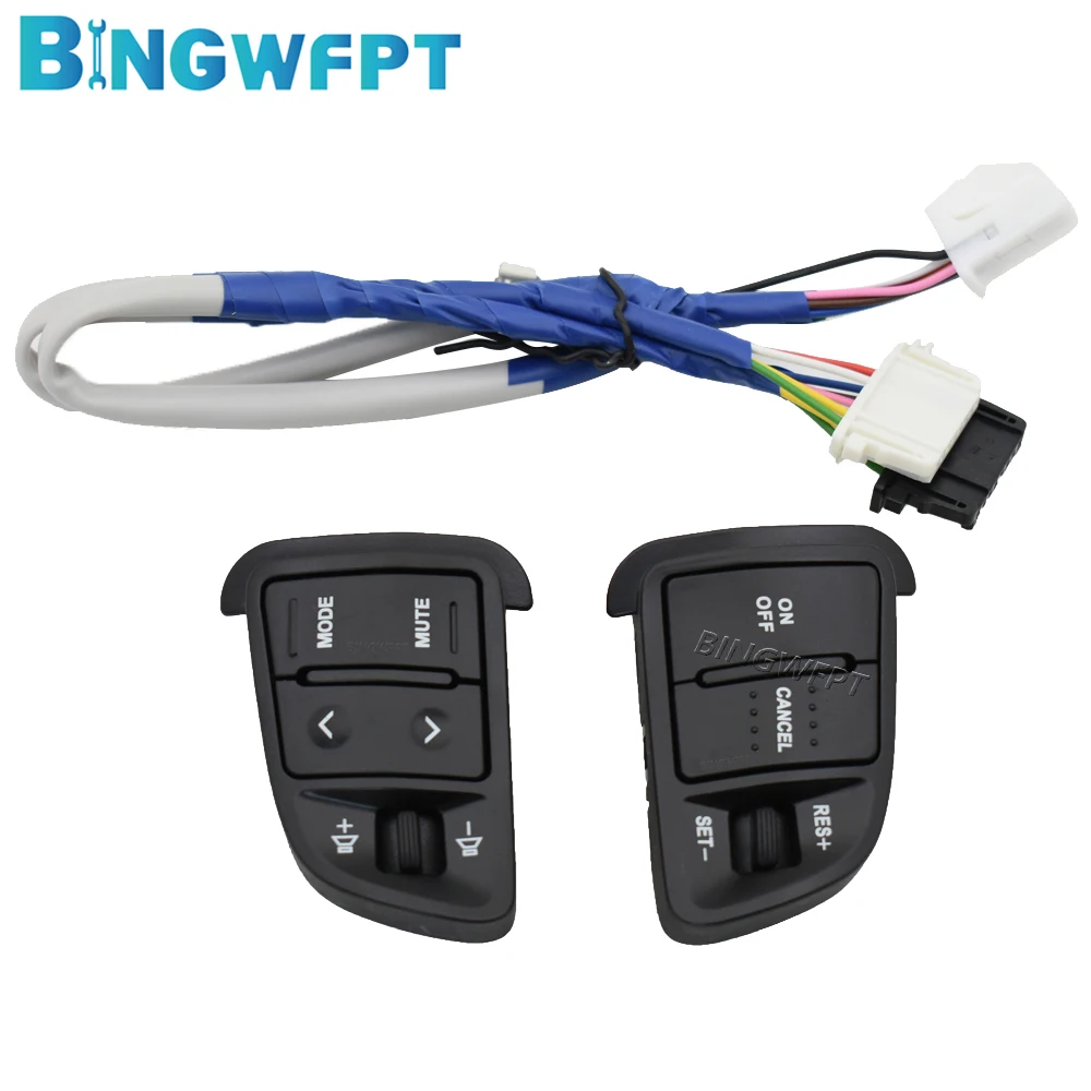 Steering Wheel Audio Cruise Control Buttons For Kia Sportage SL Multifunctional With Backlight Button Switch & Bluetooth Panel