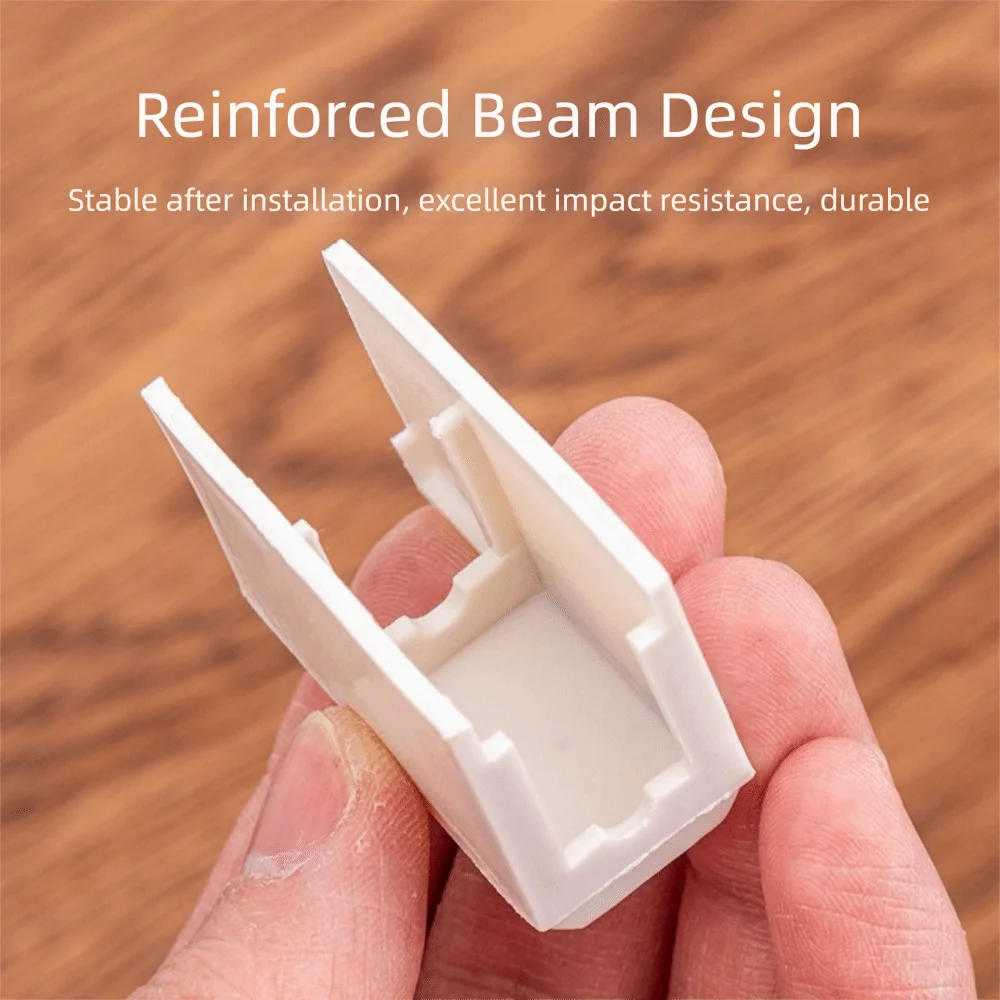 Windproof Plastic Window Limit Block White Windproof Sealing Blocks Push-pull Window Limit Device Push-pull Window