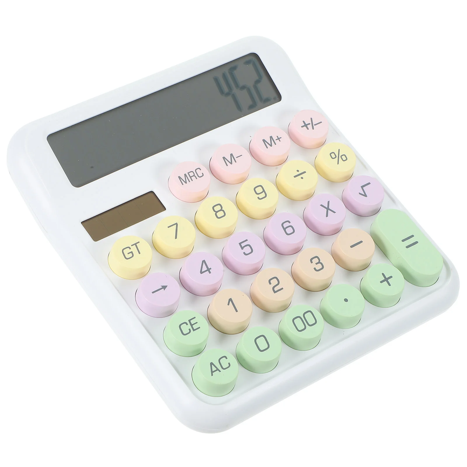 Desk Calculator Large Display Office Calculators Decorate Clipboard with Beige Student