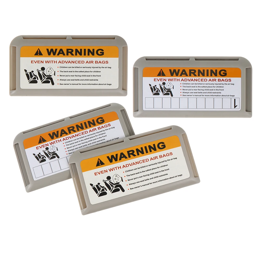

4pcs Car Card Holder Visor ganizer Storage Fuel Parking Cards Clip Mechanism Durable Materials Easy Install Remove Sun Visor