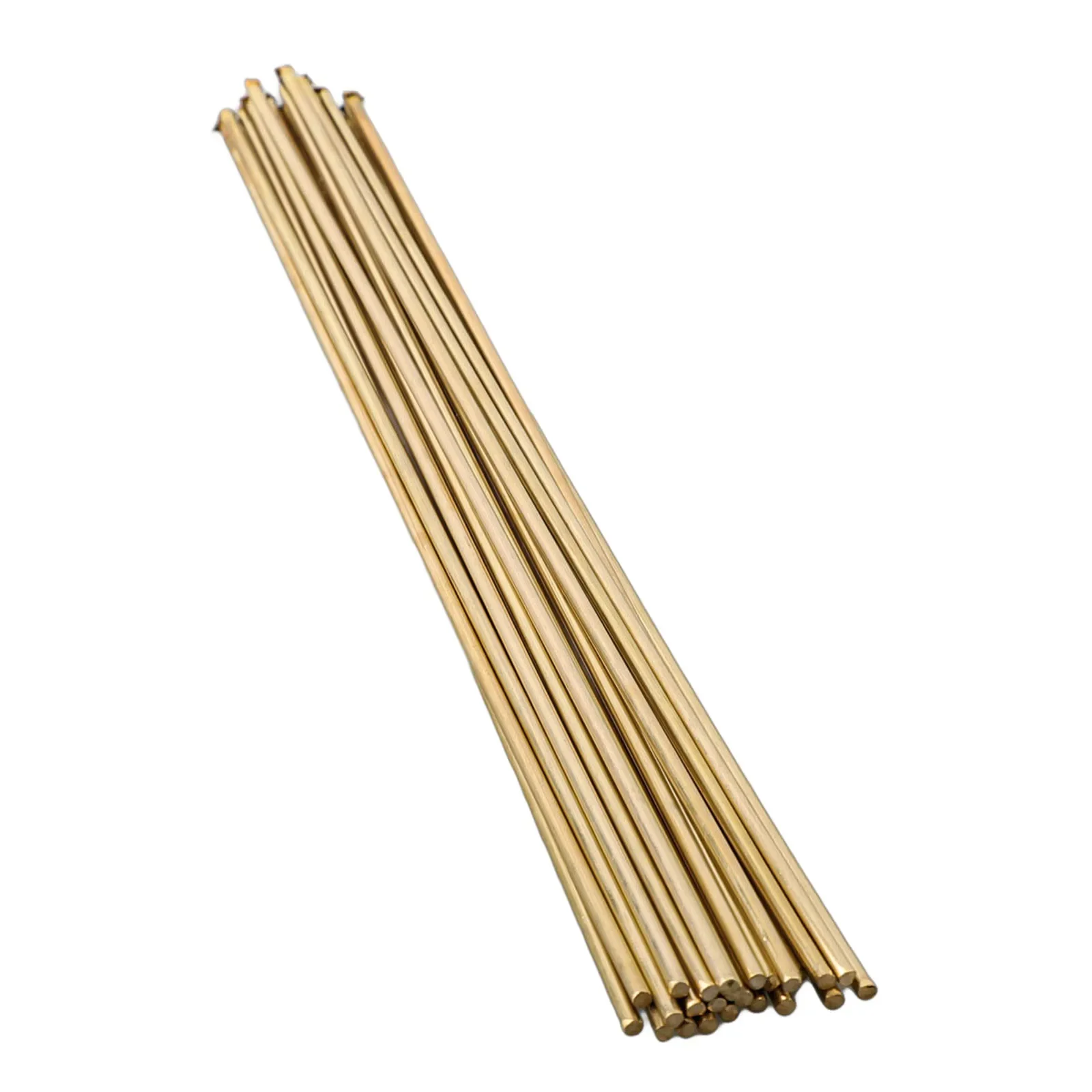 

25pcs 25cm Brass Welding Rod 2.5mm 3mm Solder Brazing Rods For Oxyacetylene Gas Welding Copper Welding Wire