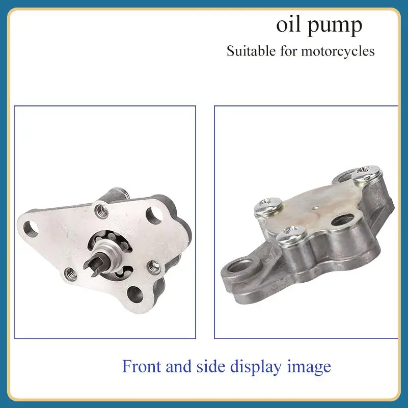 1PC Steel Alloy Oil Pump Assembly - Anti-Corrosion, Firm Parts for LIFAN 50CC‑125CC Dirt Bike Motorcycle, Professionally Made