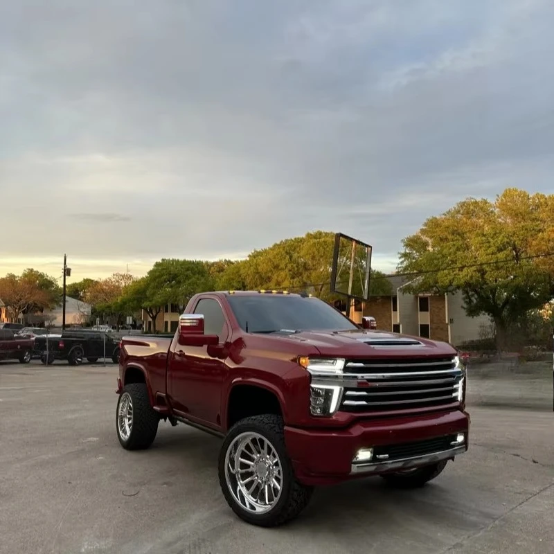 Polished Deep Lip KG1 Victor Same Type Chrome Forged 8 Lugs 10 Lug 6 Lugs Pattern Alloy Wheel for Chevy Silverado1500 2500 3500