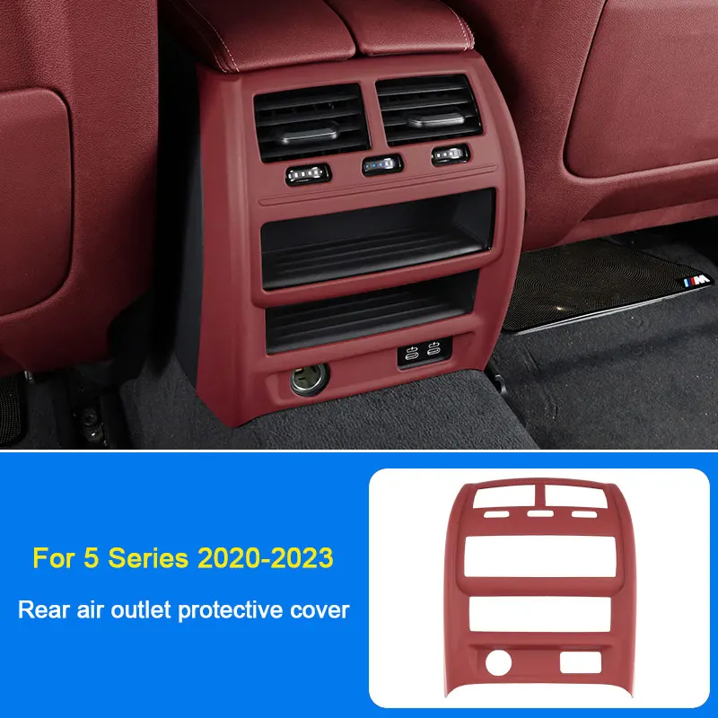 For BMW 3 5 Series G20 G26 G22 G82 G30 F90 G60 6GT U11 F39 G01 G02 G05 G06 G32 F10 Rear Air Conditioning Vent Outlet Trim Frame