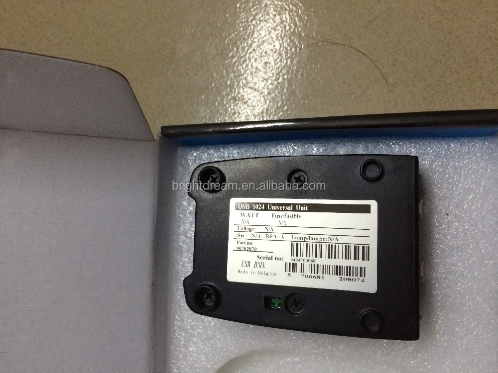 Professional Lighting Controller USB Light Jockey for Pc Stage Light Dmx Dj Usb Controller Software Support Window 7