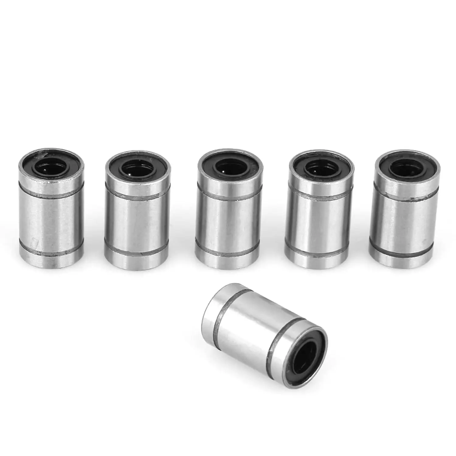 1/2/5Pcs Linear Ball Bearings Part Bush Bushing LM6UU LM8UU LM8SUU LM3UU LM4UU LM5UU~LM20UU 3D Printer CNC Parts