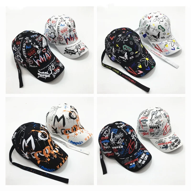 

Travel Baseball Cap Trend Streamer Hip Hop hats Student Street Shoot Fashion Outdoor Outing Sun Protection Caps