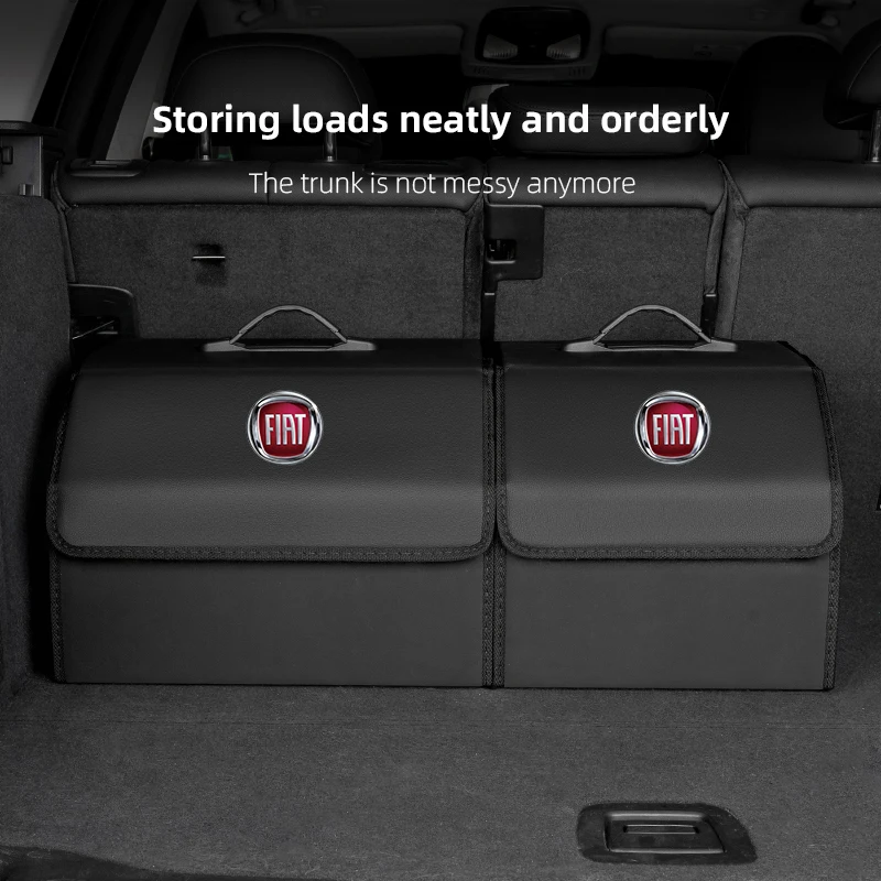 

Fiat Folding Car Storage Bag Trunk Organizer Box Tools Tidying Key For Freemont Ducato 500 Punto Panda FR Abarth Tipo Argo Albea