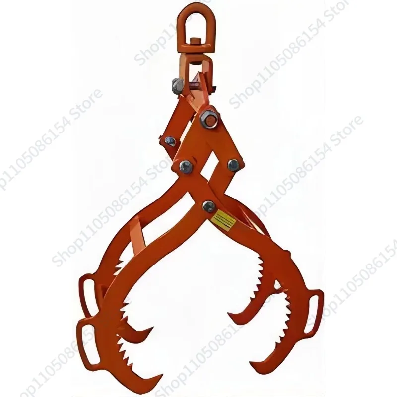 Round wooden pliers hanging wooden hook lifting pliers universal head heavy cement clip fertilizer clip
