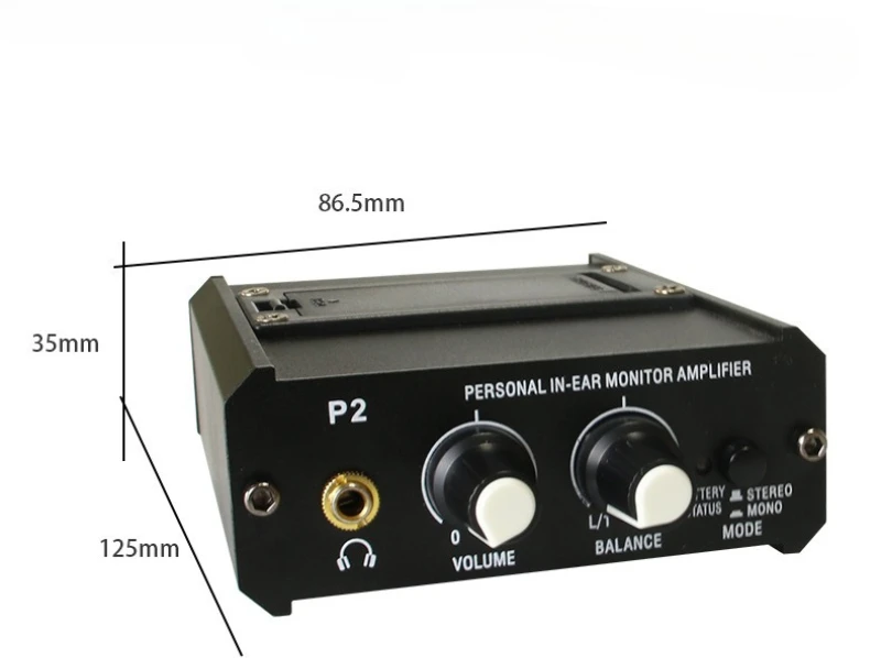 SOTAMIA P2 Headphone Amplifier Real Time Ear Return Monitoring Band Performance Splitter XLR Xlr Balanced Input Home Theater view 2