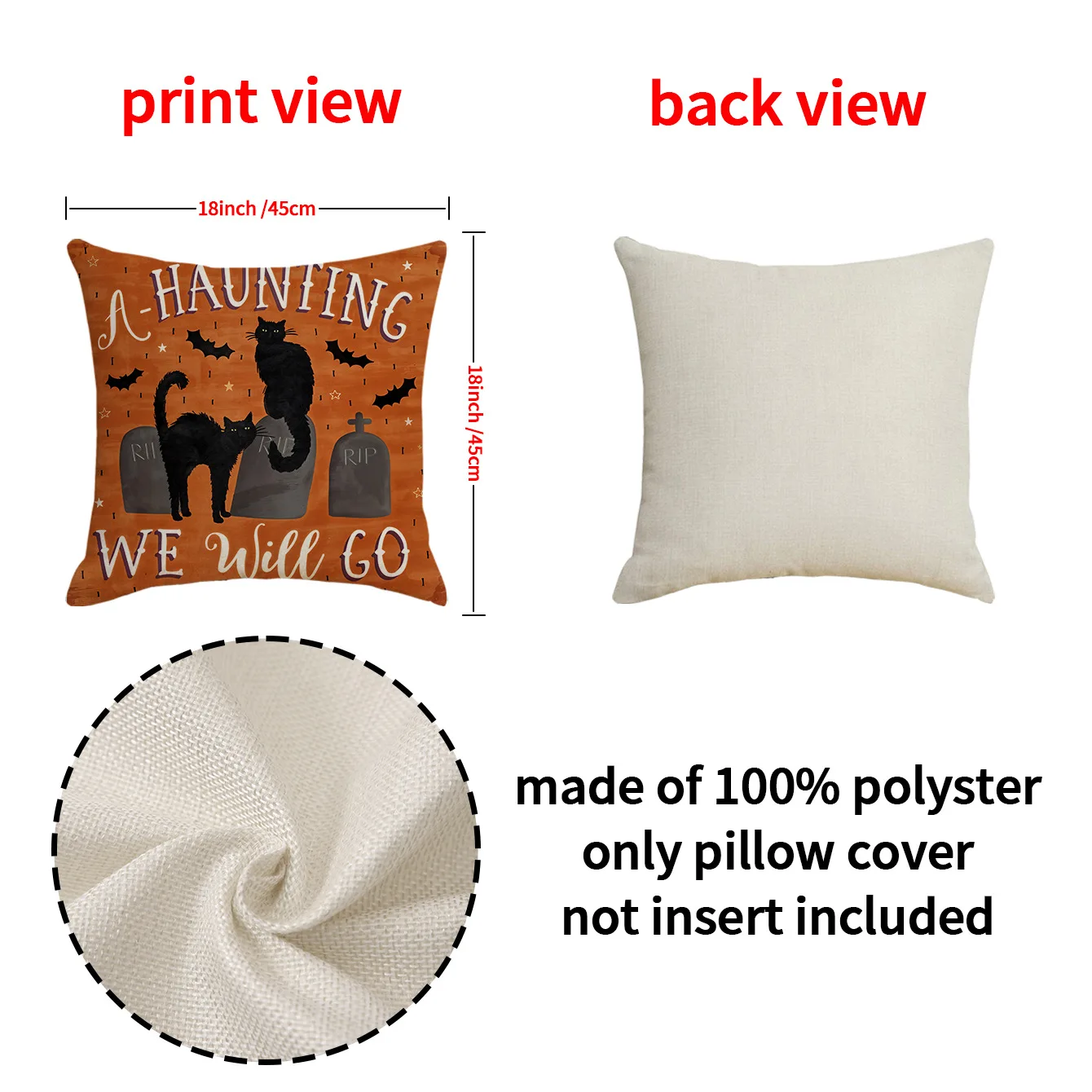 Independence Day Polyester Printed Throw Cushion Cover 45x45 Home Decoration American Retro Sofa Pillow Cushion Cover