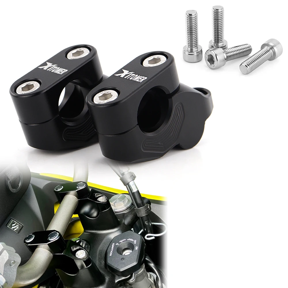 

Fit For Triumph Speed Triple 675 SPEED FOUR Moto Guzzi V7 Aprilia Tuono CAPONORD Can-Am DS450 Arctic 22mm 7/8" Handlebar Riser