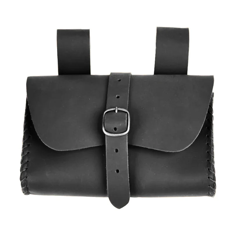 ไวกิ้งยุคกลางกระเป๋า Steampunk เข็มขัดหนังกระเป๋าสตางค์ Renaissance Knight เครื่องแต่งกายอุปกรณ์เสริมสําหรับผู้ชายผู้หญิงคอสเพลย์ Larp