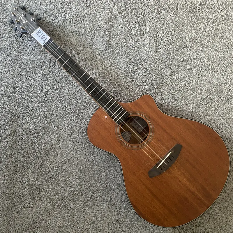 

E191 Breedlove All Solid Acoustic Guitar Africa Mahogany Wood Body Electric&Acoustic with Shadow Pickups Stock Items with Damage