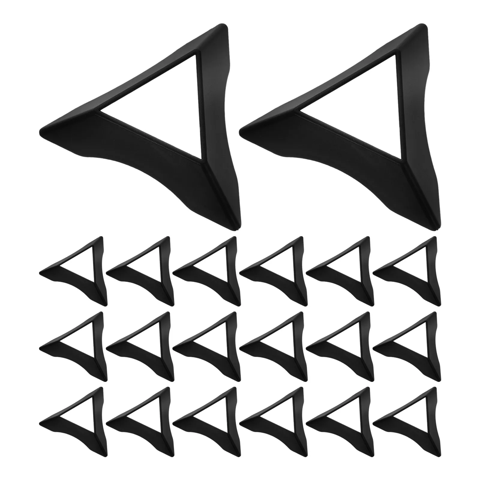 

20Pcs Stand Colorful Triangular Base Stable Tripod Display Holder Puzzle Organizer Multifunctional Support