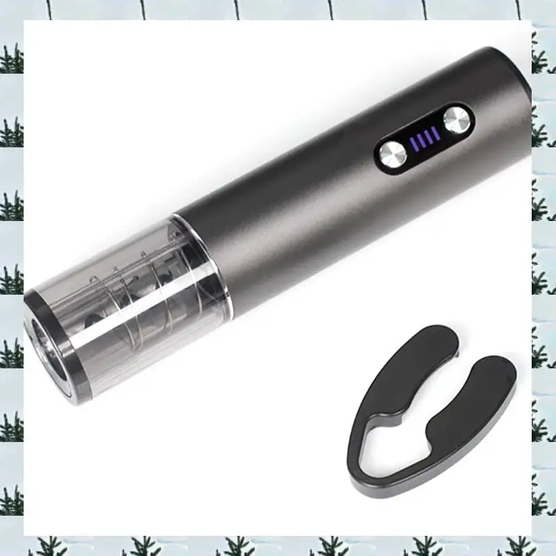 

ABLG Rechargeable Electric Wine Opener Set - Automatic Corkscrew With Foil Cutter, Ideal For Party, Bar, Kitchen Use