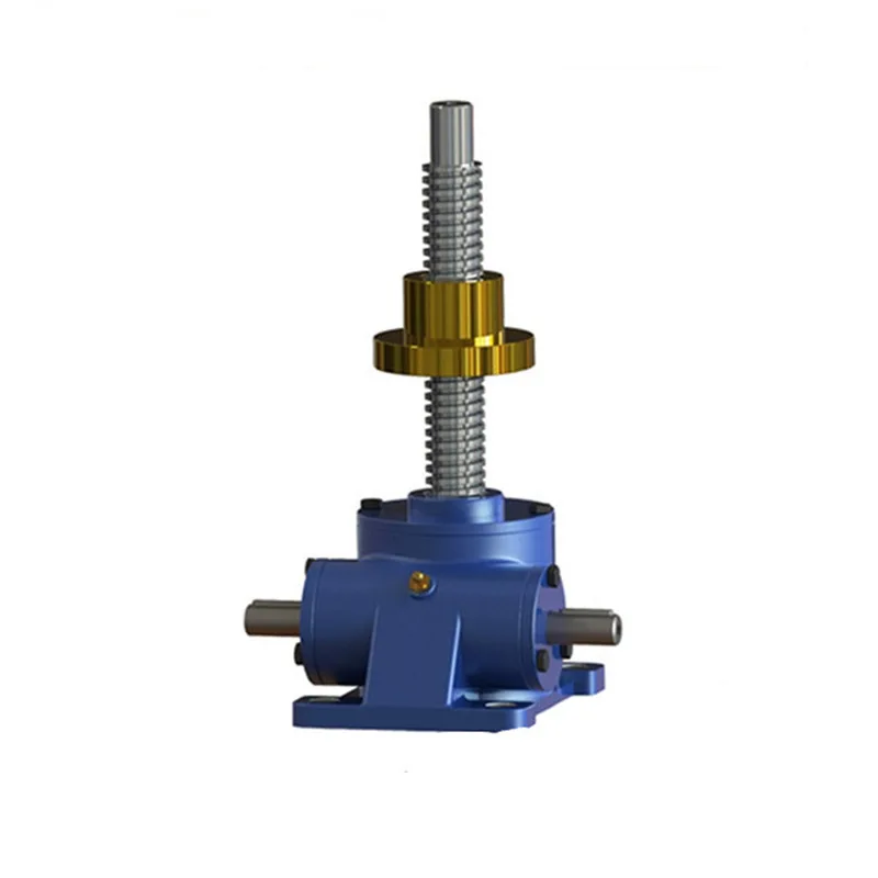 Turbina de plataforma de elevación de tornillo vertical de elevación manual