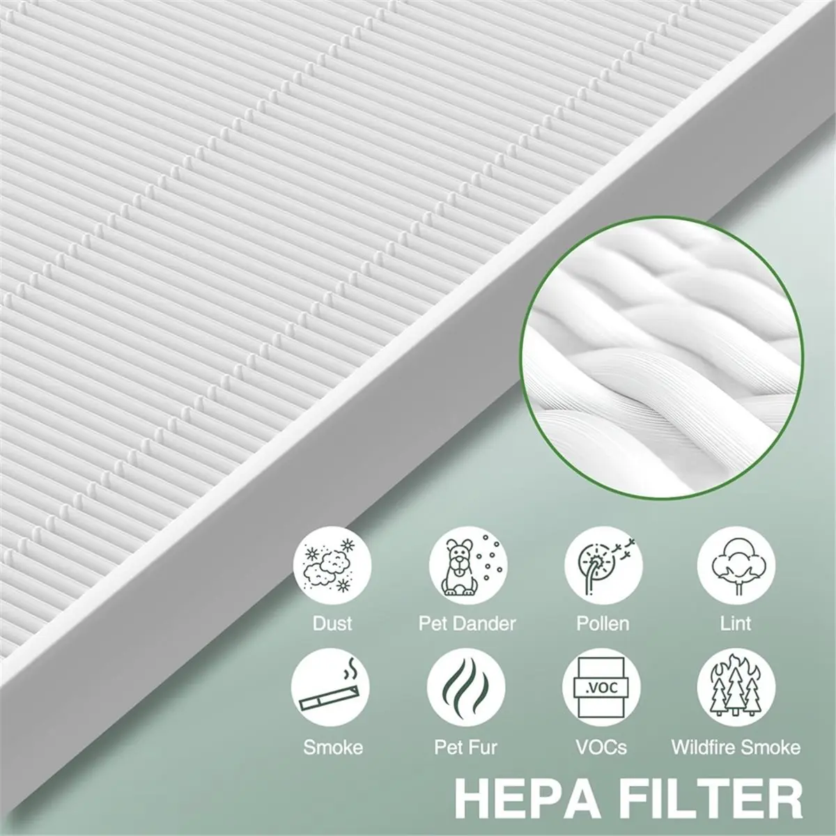 115115 Filtros de repuesto para PlasmaWave 5300-2, C535, 6300, 5300, 6300-2, P300, AM90, filtro HEPA para purificador de aire