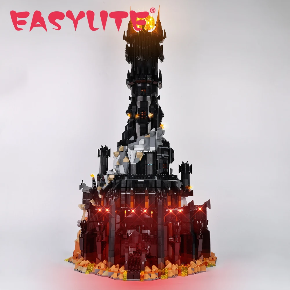 

EASYLITE LED Lighting Kit for The Lord of The Rings: Barad-dûr 10333 Building Blocks Not Include The Model