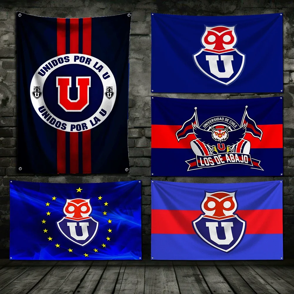 3x5 Ft New Universitys Of Chile football Flag Polyester Digital Printing Banner For Garage or Out door Decoration