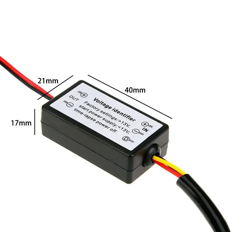 Auto LED DRL Controller Auto Car LED Daytime Running Light Relay Harness Dimmer on/Off 12-18V fendinebbia Controller luce di ritardo