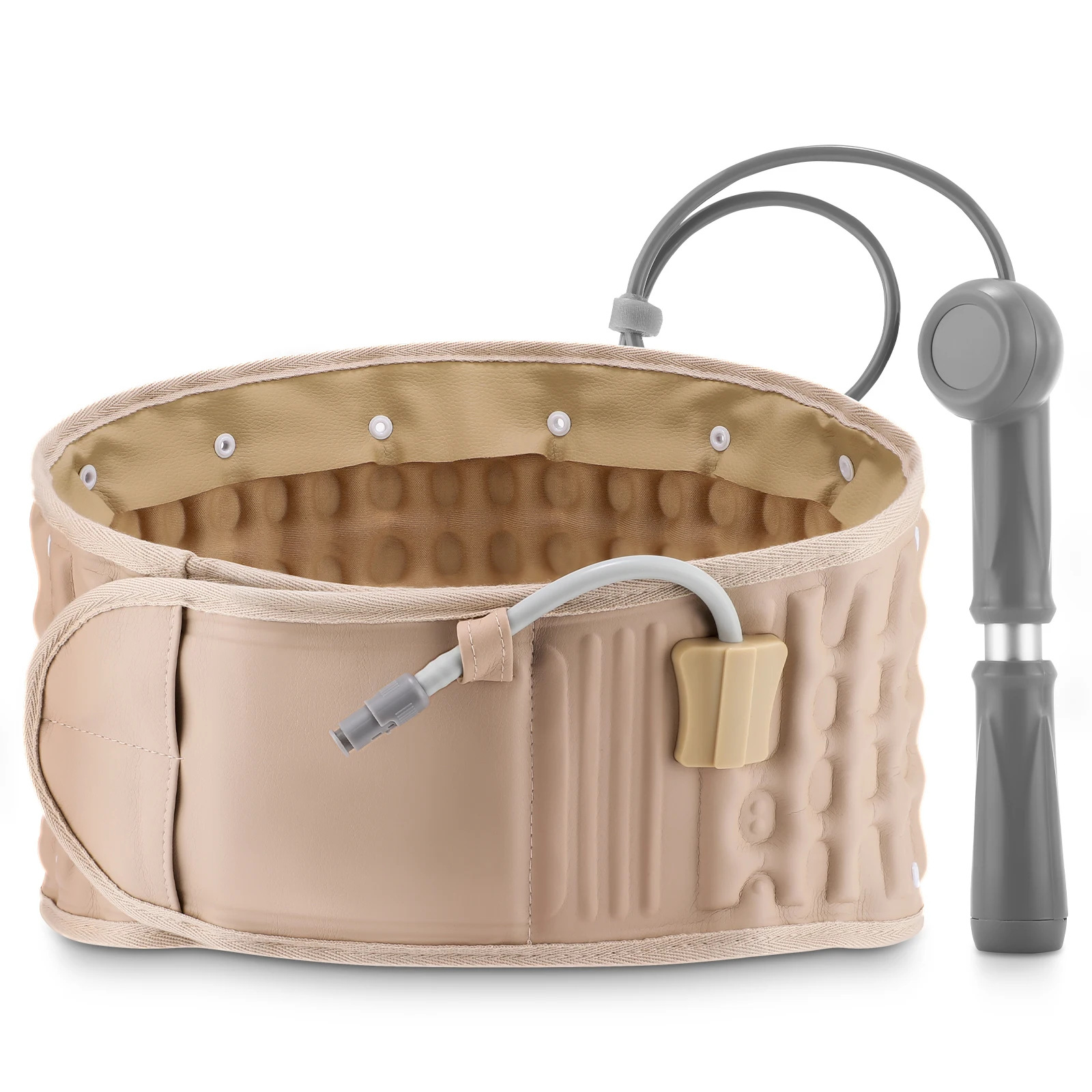 ODM OEM Design Air Pressure Waist Traction Support Lumbar Brace Strap Back Spinal Decompression Belt