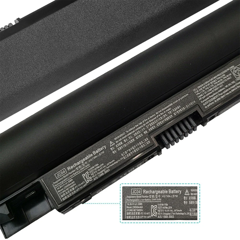 JC04 14.6V 41.6Wh Original Laptop Battery for HP 14-bs000 919700-850 HSTNN-PB6Y HSTNN-LB7V 919701-850